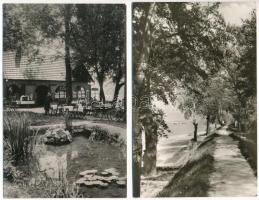 Göd, Alsógöd, Felsőgöd - 11 db MODERN város képeslap (1950-1960)