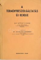 A terménybeszolgáltatás új rendje. Szerk.: Szakáts Kálmán. Szász Lajos előszavával. Bp., 1944.,Athenaeum, 472 p. Kiadói papírkötés, szakadt borítóval.