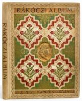 Rákóczi album. II. Rákóczi Ferenc és kurucai. A Pesti Napló előfizetőinek készült kiadás. Bp., é.n. [cca 1905], Pesti Napló (Hornyánszky Viktor-ny.) Gazdag szövegközi és egészoldalas képanyaggal illusztrálva. Kiadói rendkívül dekoratív, aranyozott, festett, dombornyomott egészvászon-kötés, kopott borítóval, sérült elülső szennylappal, lapszéli szakadásokkal, kijáró lapokkal, egy táblán a kép szakadt, egy tábláról a kép levált, megviselt állapotban.