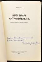 Kőrösi Józsefné: Szűcsipari anyagismeret III. A szakmunkásképző iskolák számára. A szerző, Kőrösi Jó...