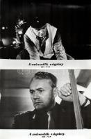 cca 1989 előtti ,,A második vágány" című NDK film jelenetei és szereplői, 7 db vintage produkci...