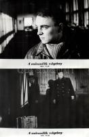 cca 1989 előtti ,,A második vágány" című NDK film jelenetei és szereplői, 7 db vintage produkci...