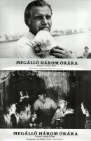 cca 1975 ,,Megálló három órára" című szovjet film jelenetei és szereplői, 17 db vintage produkc...