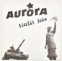 Aurora Viszlát Iván LP vinyl, 45 RPM Bp 1989. Fekete Yuk VG +