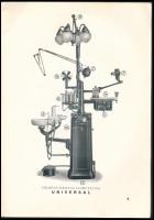 cca 1930-1940 Siemens-Dentalausrüstungen / Siemens fogászati eszközök, berendezések katalógusa, feke...