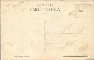 Lippa, Lipova; Piata Unirii cu bazarele turcesti / Fő tér és török bazár üzletek / main square and T...