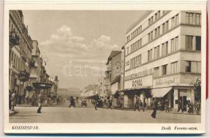 Kolozsvár, Cluj; - leporello füzet 10 képeslappal, zsinagógával / leporello booklet with 10 postcard...