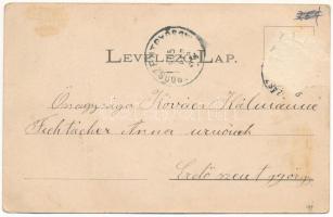 1905 Szászrégen, Magyarrégen, Reghin; Heiter Gy. (Rb)