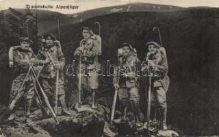 Französische Alpenjager / WWI French Alpine troops, Első világháborús Francia alpesi csapatok