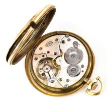 14K arany (Au) nyitott Doxa zsebóra. Hibátlan számlappal, jól működő szerkezettel, az arany keret sé...