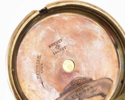 14K arany (Au) nyitott Doxa zsebóra. Hibátlan számlappal, jól működő szerkezettel, az arany keret sé...