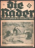 1936 A Die Räder - illusztrált nemzetiszocialtista magazin 14. száma.
