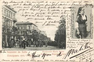 Sofia with Bulgarian folkwear