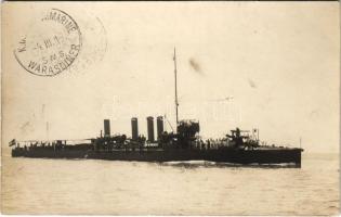 SMS STREITER az Osztrák-Magyar Haditengerészet Huszár-osztályú rombolója / K.u.K. Kriegsmarine Torpedoboot / Austro-Hungarian Navy Huszár-class torpedo destroyer SMS Streiter. Phot. Alois Beer 1916. + &quot;K.U.K. KRIEGSMARINE S.M.S. WARASDINER&quot;