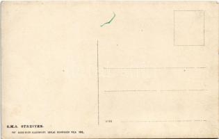 SMS STREITER az Osztrák-Magyar Haditengerészet Huszár-osztályú rombolója / K.u.K. Kriegsmarine Torpe...