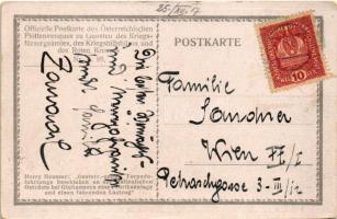 1917 Oesterr.-ungar. Torpedofahrzeuge beschiessen and der Italienischen Ostküste bei Giulianuova ein...