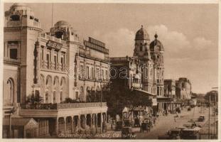 Calcutta Chowringhee road with Hotel Bristol (Rb)