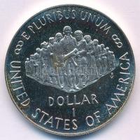 Amerikai Egyesült Államok 1987S 1$ Ag "Az Egyesült Államok Alkotmányának 200. évfordulója"...