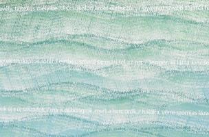 Bornemisza Rozi (1952-): Az ember és a tenger (Kosztolányi Dezső verse után). Print, papír, jelzett,...