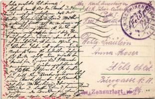 1914 SMS DINARA az Osztrák-Magyar Haditengerészet Huszár osztályú rombolója / K.u.K. Kriegsmarine / ...