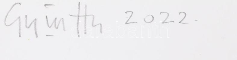 Győrffy Sándor (1951-): Változók és állandók, 4.d., 2022. Szitanyomat, papír, jelzett, művészpéldány...