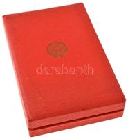 1951. "Közbiztonsági Érem" arany fokozata a karhatalom tagjai részére, mellszalagon, szala...