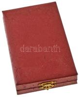 1985. "Munka Érdemrend" ezüst fokozata, zománcozott, ezüstözött bronz kitüntetés mellszala...