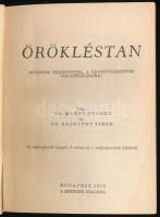 Mándy György - Rajháthy Tibor: Örökléstan. Bp., 1948, Szerzői. 
Kiadói papírkötés, a papírborítékon...