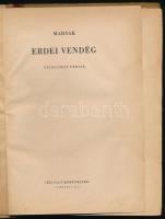 Marsak: Erdei vendég. Válogatott versek. Bp., 1955, Ifjúsági. Kiadói félvászon-kötés, kopott, foltos...