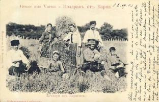 Varna Bulgarian peasants