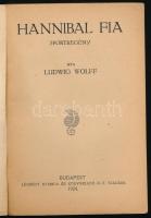 Ludwig Wolff: Hannibal fia. Sportregény. Bp., 1924, Légrády. Kiadói papírkötés, körbevágott