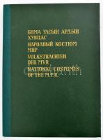 National Costumes of the M.P.R. (A Mongol Népköztársaság népviseletei). Ulaanbaatar, 1967, Ulsyn Khe...