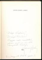 Jánosi András: Jerikó. Regény a szerző rajzaival. DEDIKÁLT! Bp., 1988, Statisztikai Kiadó Vállalat. ...