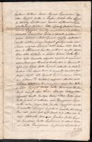 1824 Az erdélyi, Szilágy megyei Vérvölgy falu tárgyában. I. Ferenc császár nevében kiadott erdélyi k...