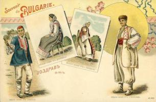 Bulgarian folkwears Litho