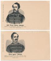 Arad, 13 Aradi Vértanú. Nyom. Muskát, kiadja Roth Testvérek - 13 db nagyon ritka régi hosszú címzése...