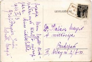 Bashalom (Tiszaeszlár), Szabolcs vm., Tiszti lakás + "POSTAI ÜGYN." (EK)