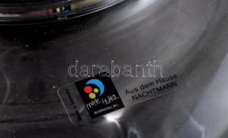 Marc Aurel designer, Nacthmann gyár: Ólomkristály váza. Hibátlan, címkével jelzett, d: 24 cm, m: 19 ...