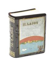 Almási Tibor - Tóth Sándor László: II. Lajos. (Minikönyv). Bp., 1992, Pátria Nyomda. Kiadói műbőr-kötés, a borítón zománcozott fém plakettel. Számozott (538./750) példány.