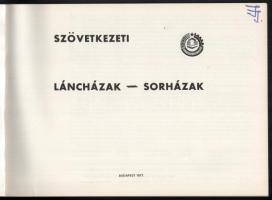 Szövetkezeti láncházak, sorházak (csoportos, korszerű családiház 1977). Bp., 1977, SZÖVOSZ Lakásszöv...