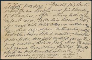 1915 Tábori posta levelezőlap csíkszentkirályi és krasznahorkai Liechtenstein-Andrássy Mária Gabriel...