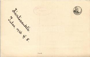 1926 Veszprém, Jutas, Horthy Miklósné zászlószentelés, Horthy Miklós és Purgly Magdolna. Vitéz Mészá...