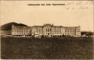 1914 Csíkszereda, Miercurea Ciuc; Római katolikus főgimnázium. Szvoboda Miklós kiadása / Catholic grammar school (EK)