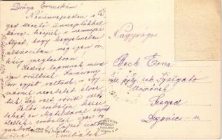 1937 Felsőgöd (Göd), Kékduna strandvendéglő a tenisz pályával (Rb)