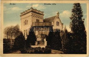 1914 Bicske, Rózsika villa