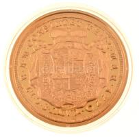 DN "A legértékesebb magyar érmék - Eszterházy Miklós arany 5 dukátjának replikája" aranyoz...