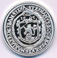 DN "A legértékesebb magyar érmék - Bocskai István ezüst tallér replika" ezüstözött Cu emlé...