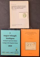 A magyar bélyegek katalógusa 2020 + 2 db szakirodalom