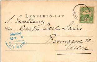 1903 Réde (Bakony), Gróf Esterházy kastélya