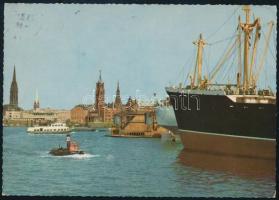 Papp László (1926-2003) háromszoros olimpiai bajnok ökölvívó autográf aláírása képeslapon